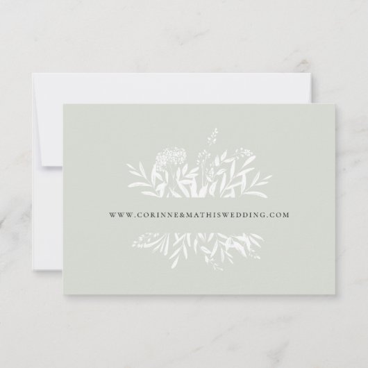 Flitanische inktfoto: datum opslaan aankondiging (Achterkant)