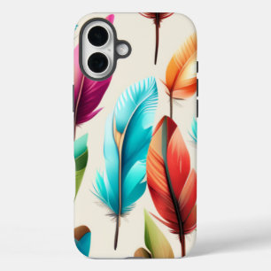 Flitsende Veren iPhone 16 Plus Hoesje