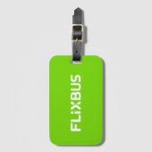 Flixbus-Bagagelabel Bagagelabel (Voorkant (verticaal))