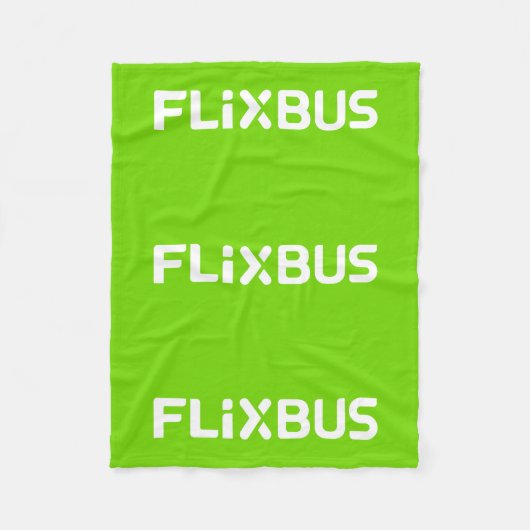 FlixBus-deken Fleece Deken (Voorkant)