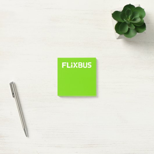 FlixBus Post merkt op Post-it® Notes (Kantoor)
