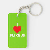 Flixbus-sleutelhanger Sleutelhanger (achterkant)