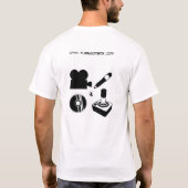 Flixnjoystix.com T-shirt (Achterkant)