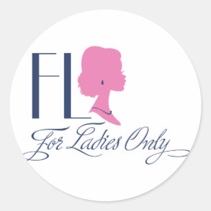FLO-Logo Ronde Sticker