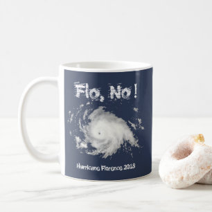 Flo, nee. orkaan Florence 2018 Koffiemok
