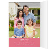 Floal Funeral Program Template (Intérieur (Gauche))