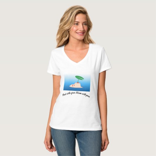 Float met Grace Artistiek T-shirt (Voorkant volledig)
