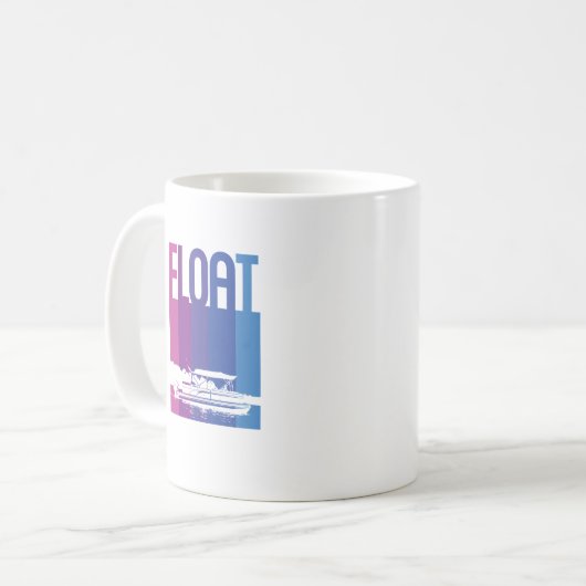 Float Mug pour les propriétaires de bateaux Pontoo (Devant gauche)