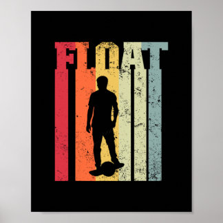 Float One Wheel Elektrische Skateboard Vintage Ska Poster