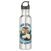 Float & Protect – Otter Dad Funny Waterfles (Voorkant)