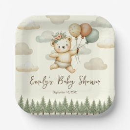 Floating Beer Adventures Baby shower Papieren Bordje