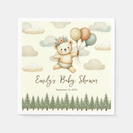 Floating Beer Adventures Baby shower Servet