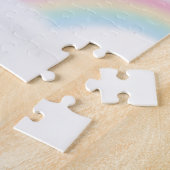 Floating Castle Rainbow Clouds Fantasy Puzzle Legpuzzel (Zijkant)