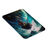 Floating Castle Ship Imaginaire Magnet d'art (Côté Droit)