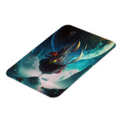 Floating Castle Ship Imaginaire Magnet d'art (Côté Gauche)