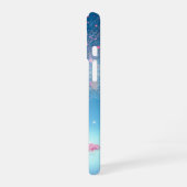 Floating Cherry Blossom Tree & Light Phone Case iPhone 16 Hoesje (Linkerkant)
