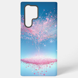 Floating Cherry Blossom Tree & Light Phone Case Samsung Galaxy Hoesje