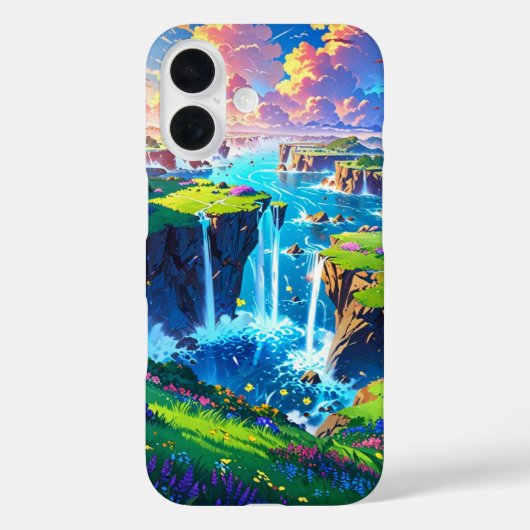 Floating Fantasy Islands Case-Mate iPhone Case (Achterkant)