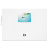 Floating Greeting Card (Achterkant Horizontaal)