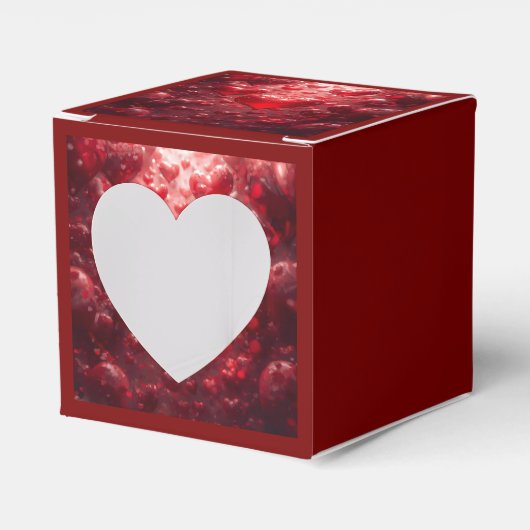 FLOATING HEARTS BEDANKDOOSJES (Voorkant Zijde)