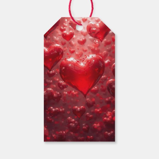 FLOATING HEARTS CADEAULABEL (Achterkant)