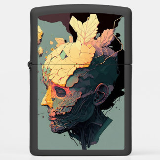 Floating Island Brain Abstract