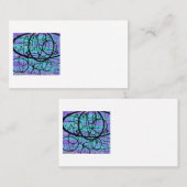 FLOATING MIND IN BLUE VISITEKAARTJE (Voorkant / Achterkant)