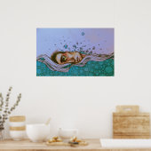 "Floating on By"-Poster Poster (Keuken)