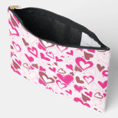 Floating Pink Love Hearts Etui (Open)