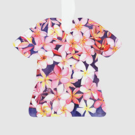 Floating Plumeria Ornament