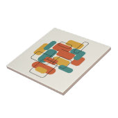 Floating Rectangles Abstract MCM #5 ID1224 Tegeltje (Zijkant)