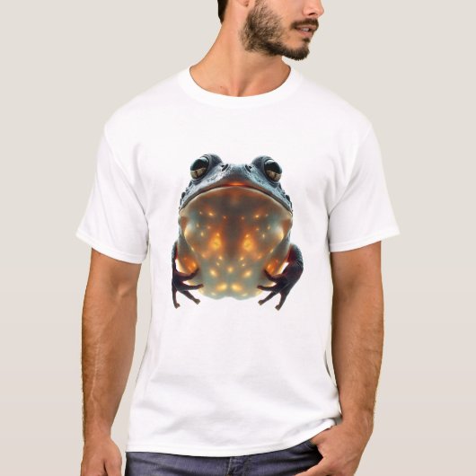 Floating Toad Face Art T-shirt (Voorkant)