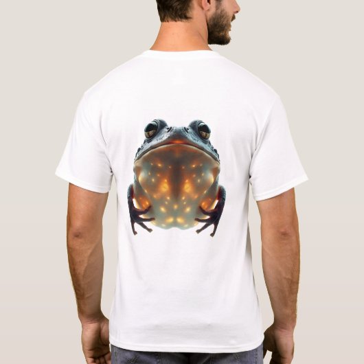 Floating Toad Face Art T-shirt (Achterkant)