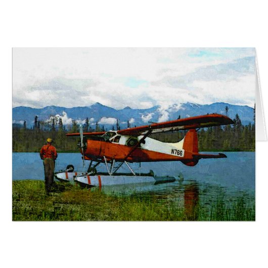 Floatplane De Havilland Beaver (Devant horizontal)