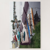 Floatvliegtuigen, Lake Hood, Anchorage, Alaska, Ve Legpuzzel (Verticaal)