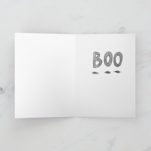 Floaty Ghost-Kaart Kaart (Binnen)