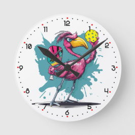 Flock Around and Find Out Pickleball Ronde Klok