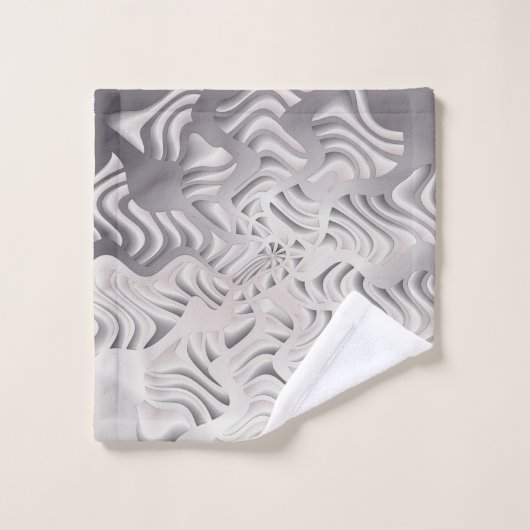 flocon d'argent (Gant de toilette)