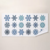 Flocon de neige (Serviette de bain)