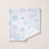 Flocon de neige (Gant de toilette)