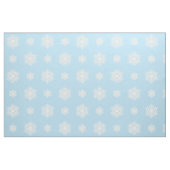 Flocon de neige à motif bleu clair tissu (Fat Quarter)