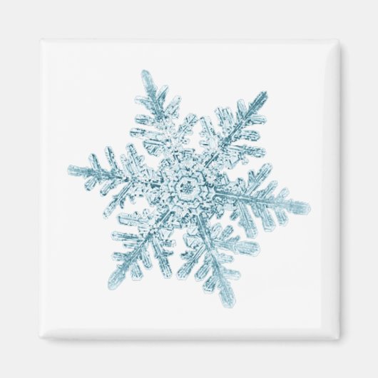 Flocon de neige aimant (Devant)