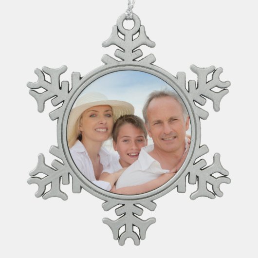 Flocon De Neige Créer votre ornement - SRF (Devant)