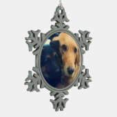 Flocon De Neige Créez votre propre ornement fait sur commande (Gauche)