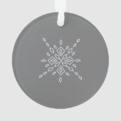 Flocon de Neige Cristallisé (dos)
