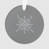 Flocon de Neige Cristallisé (devant)