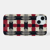 Flocon de neige de Knit rustique - Boho d'hiver co (Verso Horizontal)