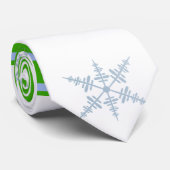 Flocon de neige de Noël Cravate à la fête (Roulé)