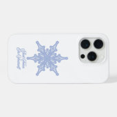 Flocon de neige d'hiver Juste Concentrez-vous sur (Verso Horizontal)