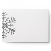 Flocon de neige diamant sur Mariage blanc